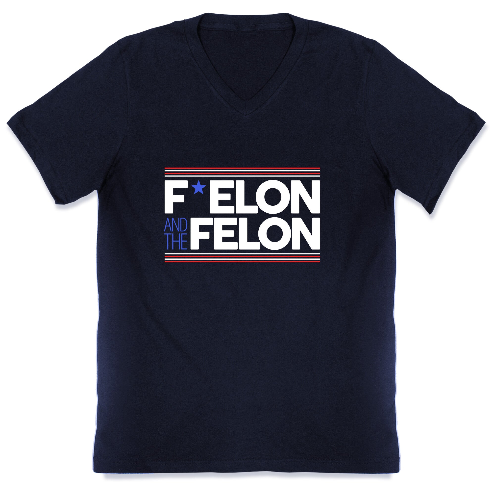F Elon And The Felon V-Neck
